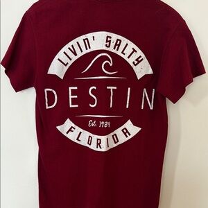Ladies Maroon Destin T-Shirt- For all the swifties IYKYK